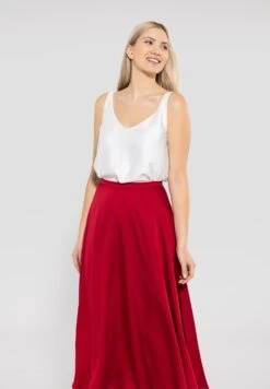 SWING A-Lijn Rok - Red -Mode Jurk Winkel 8c1cca5609f2408cb47f9d3169b1d886