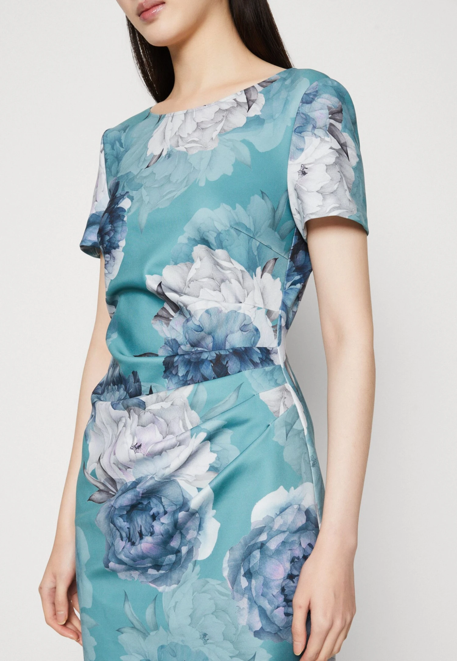 SWING Dress - Cocktailjurk - Turqouise/Multi 8 SWING Dress - Cocktailjurk - Turqouise/Multi - Afbeelding 6