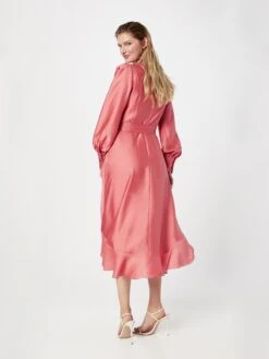 SWING Midi Jurken Jurk Dames Pastelrood -Mode Jurk Winkel 97869dde2bc2dd3c1be84a6212875bd6