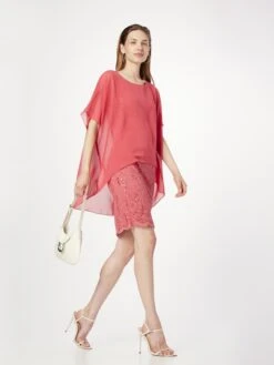 SWING Cocktailjurken Cocktailjurk Dames Lichtrood -Mode Jurk Winkel 98ba8da028dd619516fdb264a410f1ba