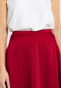 SWING A-Lijn Rok - Red -Mode Jurk Winkel 9a3ef5e70d024fb098c6b3d7b8078d5a