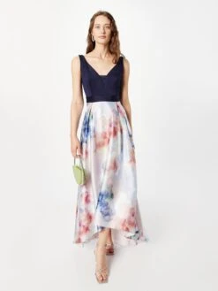 SWING Avondjurken Avondjurk Dames Blauw -Mode Jurk Winkel 9aedcffb1a2117957830589bc771e63c