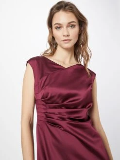 SWING Cocktailjurken Cocktailjurk Dames Donkerlila -Mode Jurk Winkel 9ba138cbfad5f6bea2aa23b2549b6912