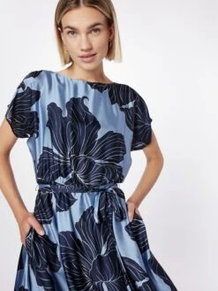 SWING Midi Jurken Jurk Dames Opaal -Mode Jurk Winkel 9d20a6cf9293e32bcb6a19a845a6481a