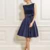 SWING Erina Dress -Mode Jurk Winkel Erinadress Navy 1