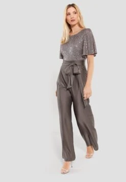 SWING Fab Jumpsuit -Mode Jurk Winkel Fabjumpsuit Nougatbrown 4