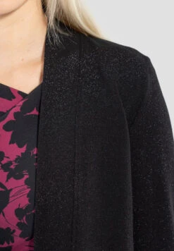 SWING Glitter Cardigan -Mode Jurk Winkel Glittercardigan Black 5