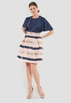 SWING Kitty Bolero 4AE00200 -Mode Jurk Winkel Kittybolero4AE00200 Navy 4