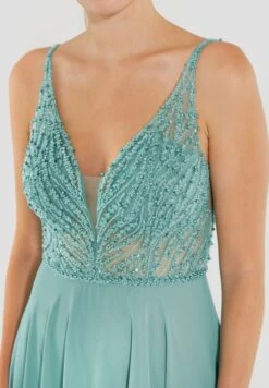 SWING Pernilla Dress -Mode Jurk Winkel Pernilladress Turqouiseblue 6