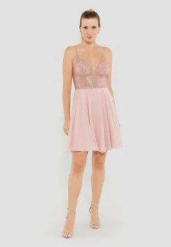 SWING Shine Bright Dress -Mode Jurk Winkel Shinebrightdress Blushrose 4