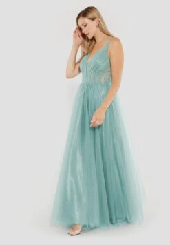 SWING Siara Dress -Mode Jurk Winkel Siaradress Turqouiseblue 4