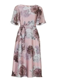 SWING Sienna Midi Dress -Mode Jurk Winkel Siennamididress Blushrose 2