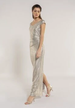 SWING Torino Dress -Mode Jurk Winkel Torinodress Gold 4