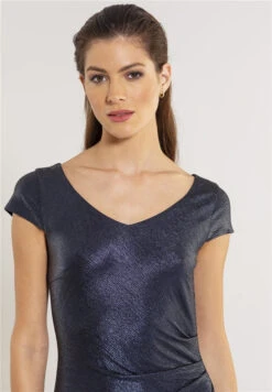 SWING Torino Dress -Mode Jurk Winkel Torinodress Navy 5