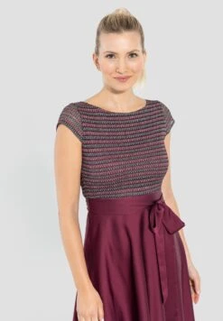 SWING Jurk - Black Dark Purple -Mode Jurk Winkel a567912cd07f4e118ee1479a15994edf