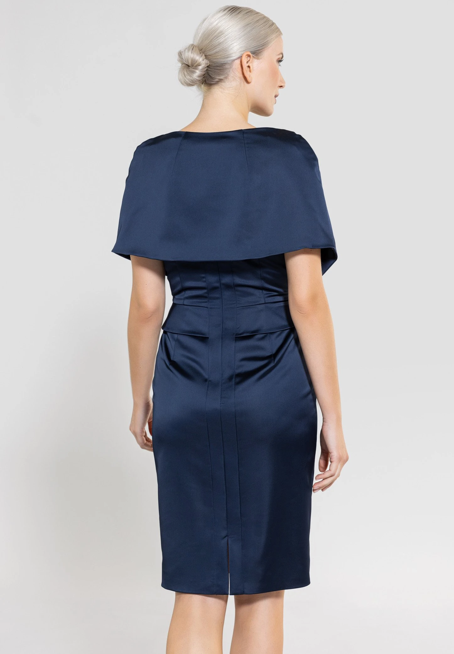 SWING Poncho - Navy 4 SWING Poncho - Navy - Afbeelding 2