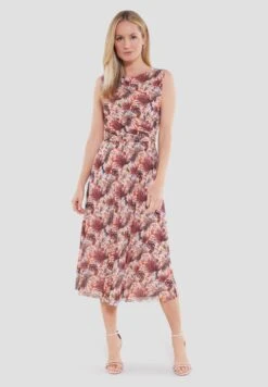 SWING Aus Bedrucktem - Jurk - Blush Rose /Multi