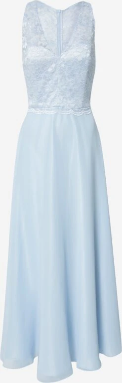 SWING Avondjurken Avondjurk Dames Lichtblauw