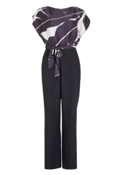 SWING Bedrucktem - Jumpsuit - Black Ivory -Mode Jurk Winkel b7bb2b8d5c00400aa5443e7304df1139