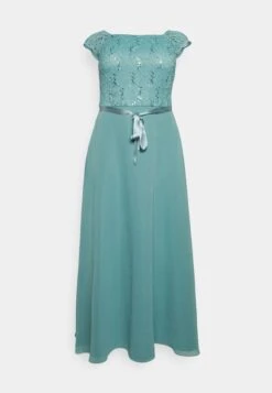 Curve Evening Dress- Cocktailjurk - Türkis -Mode Jurk Winkel bfdd25324fba4fcb8cd501532e86de5a