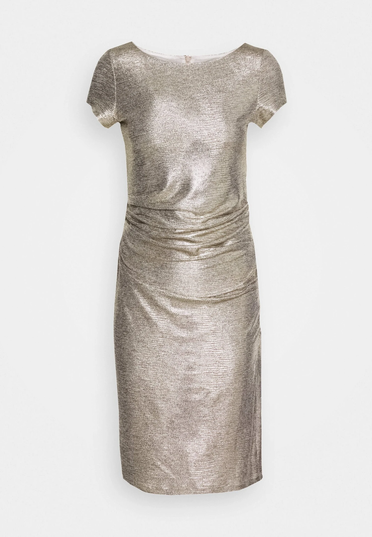 SWING Cocktailjurk - Gold 6 SWING Cocktailjurk - Gold - Afbeelding 4