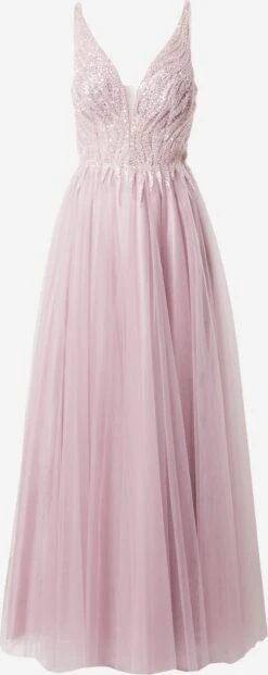 SWING Avondjurken Avondjurk Dames Mauve