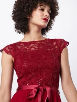 SWING Cocktailjurken Cocktailjurk Dames Robijnrood 8 SWING Cocktailjurken Cocktailjurk Dames Robijnrood -Mode Jurk Winkel cb1b2a60835057a2af9f771526c58143