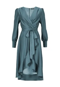 SWING Cocktailjurk - Faded Blue -Mode Jurk Winkel d009229b11f041e28718e533d8987641