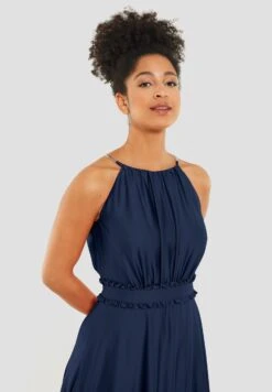 SWING Abend Aus Nachhaltigem - Maxi-Jurk - Navy 10 SWING Abend Aus Nachhaltigem - Maxi-Jurk - Navy -Mode Jurk Winkel d97e26f1fce3404288a101396dd77dc6