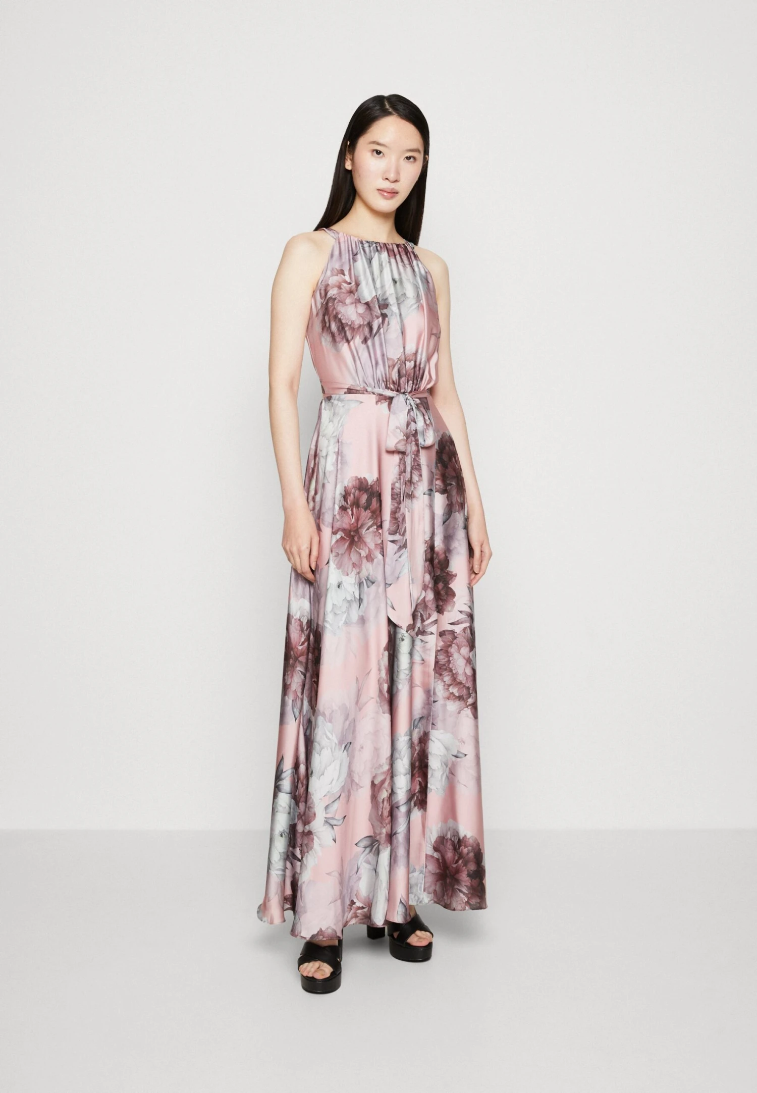 SWING Evening Dress - Galajurk - Blush Rose/Multi 3 SWING Evening Dress - Galajurk - Blush Rose/Multi