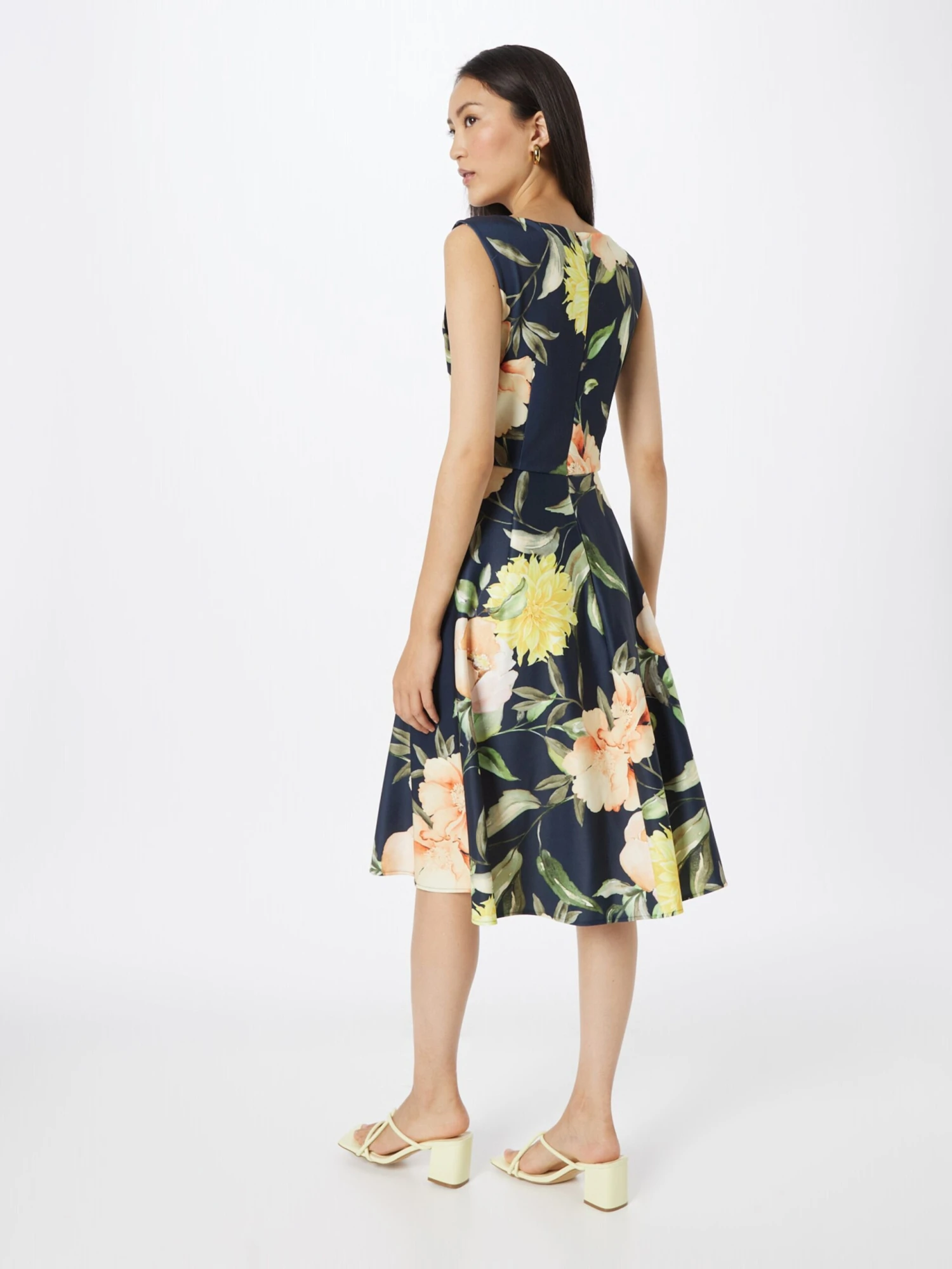 SWING Mini Jurken Jurk Dames Marine 6 SWING Mini Jurken Jurk Dames Marine - Afbeelding 4