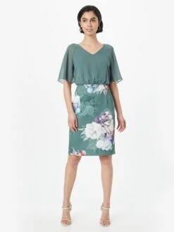 SWING Cocktailjurken Cocktailjurk Dames Jade Groen -Mode Jurk Winkel e8c0d292f0edf0e8855ba404737d182f