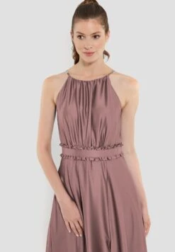 SWING Galajurk - Mauve -Mode Jurk Winkel ec5ea4da8e4b4ba5a9603b46c1f03b18