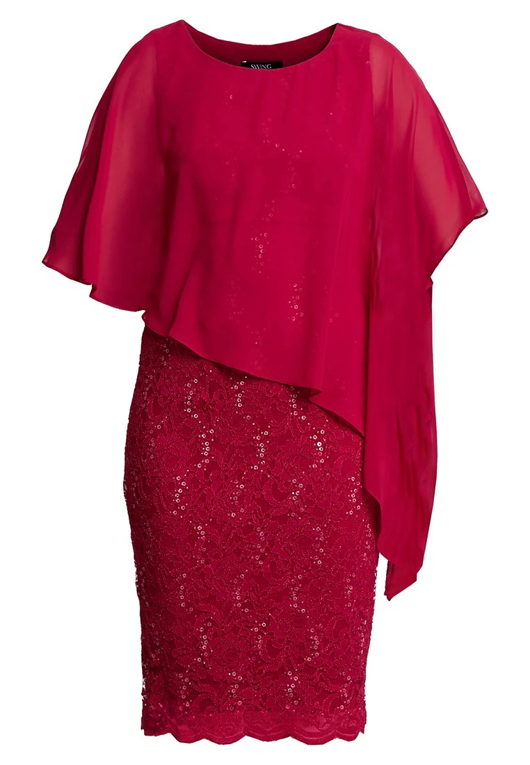 SWING Cocktailjurk - Rot 6 SWING Cocktailjurk - Rot - Afbeelding 4