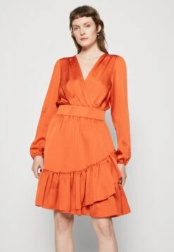 SWING Cocktailjurk - Burned Orange -Mode Jurk Winkel f2aa6ea78ab14f3f9e99777c27aad32d