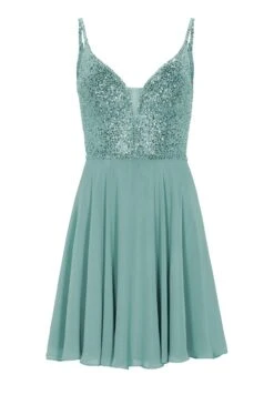 SWING Cocktailjurk - Turqouise Blue -Mode Jurk Winkel f56457632b7f4be9983fb7f434c2b0b5