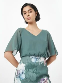 SWING Cocktailjurken Cocktailjurk Dames Jade Groen -Mode Jurk Winkel f66105d67ba40dd8af59004b892bf3c2