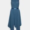 SWING Dress - Cocktailjurk - Faded Blue -Mode Jurk Winkel fd4d825cd7c84e1ea5f47a8f613cd5b2